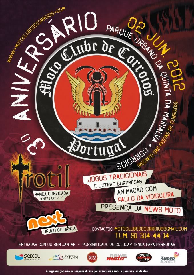 Flyer Aniversário 2012