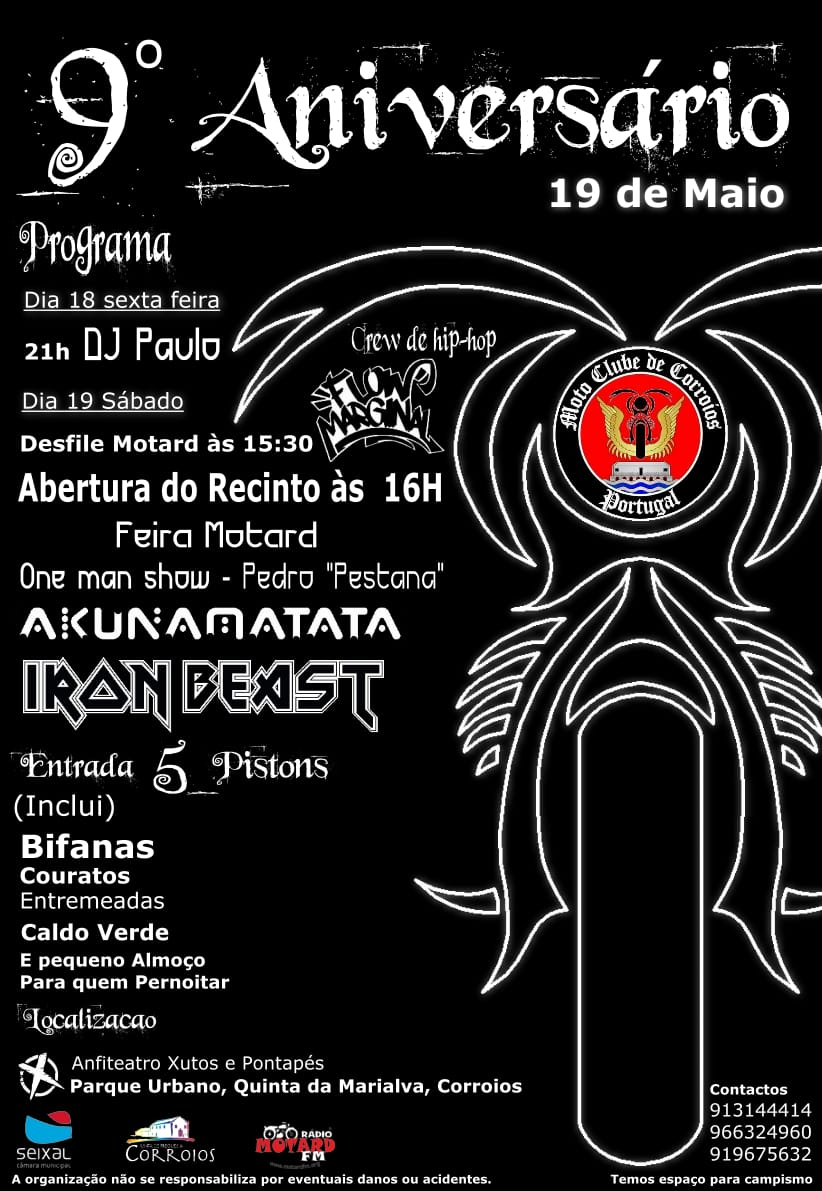 Flyer Aniversário 2018