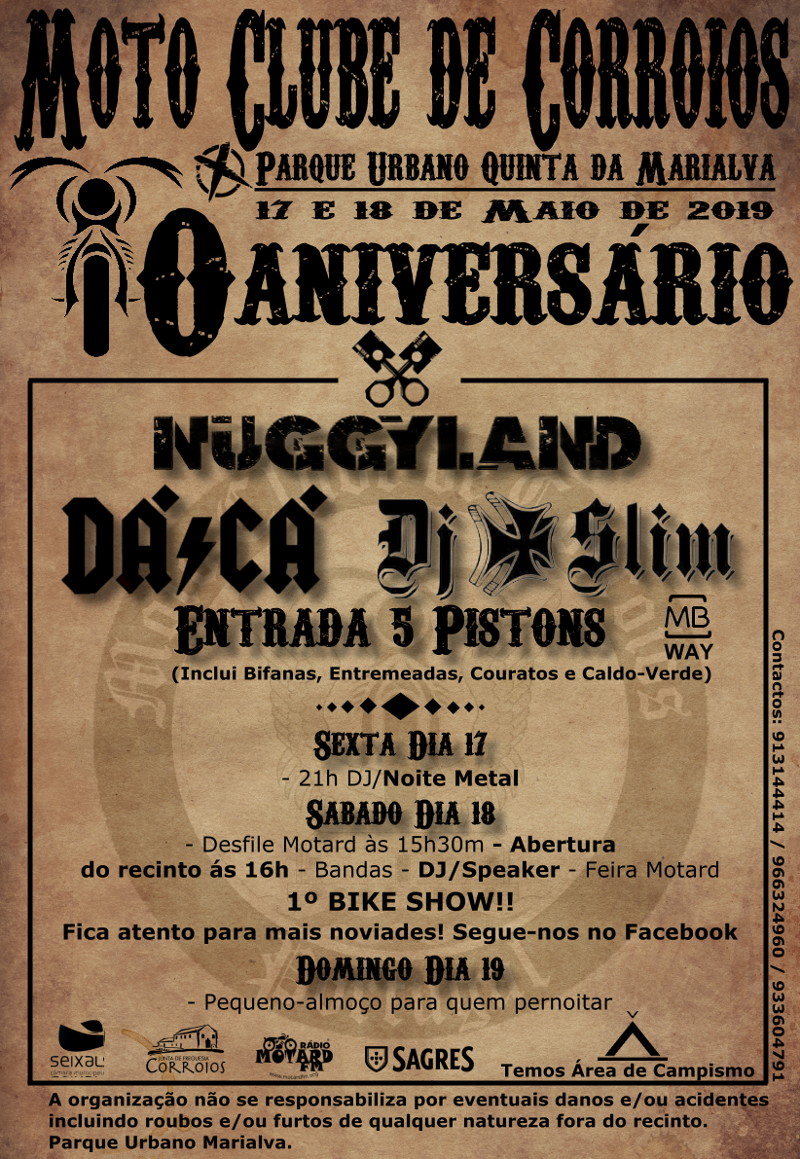 Flyer Aniversário 2019